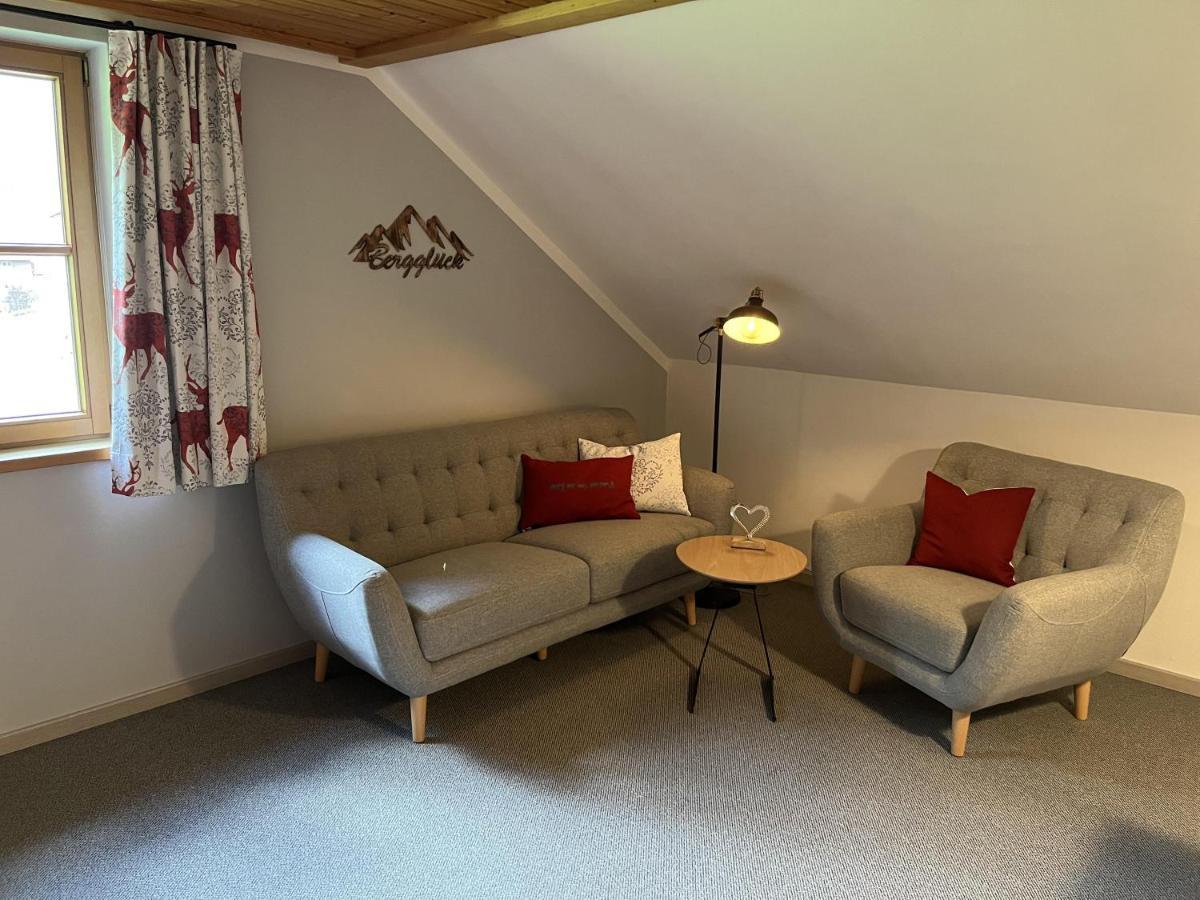 Ferienwohnung Bergglueck 힌테르슈타인 외부 사진